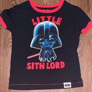 DisneyParks Star Wars Boys 5T Darth Vader Shirt